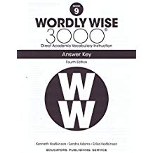 Wordly Wise 3000: Book 09 Answer Key [4th Edition]