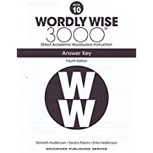 EPS-Wordly Wise 3000: Book 10 Answer Key (4/E)