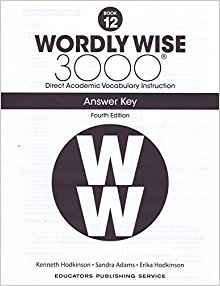 EPS-Wordly Wise 3000: Book 12 Answer Key (4/E)