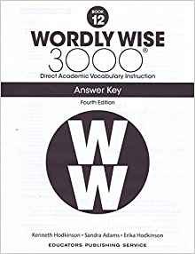 Wordly Wise 3000: Book 12 Answer Key [4th Edition]