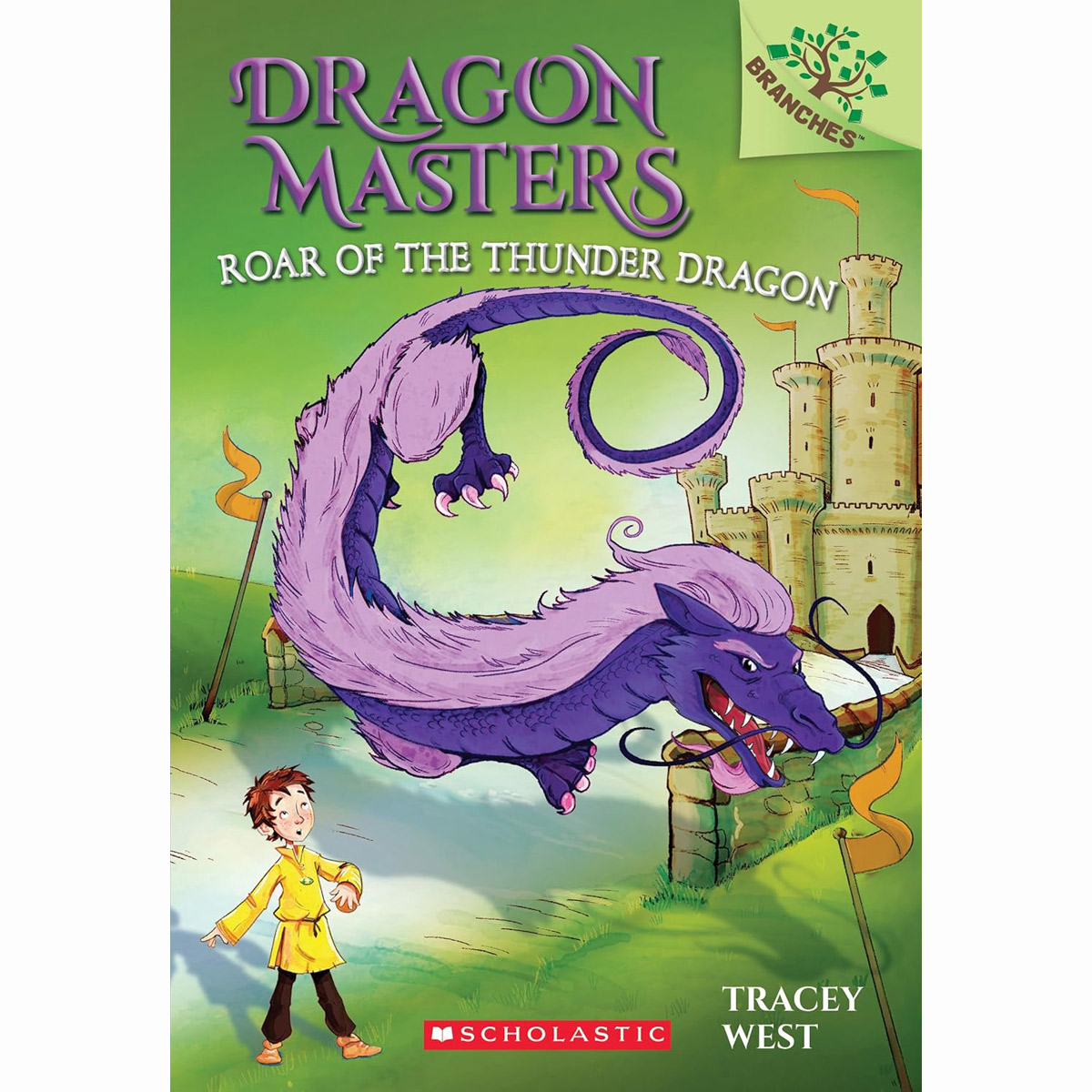 Dragon Masters #8:Roar of the Thunder Dragon (A Branches Book)