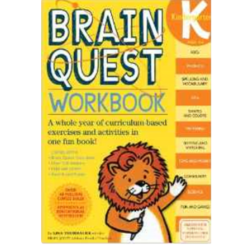 Brain Quest Workbook: Kindergarten