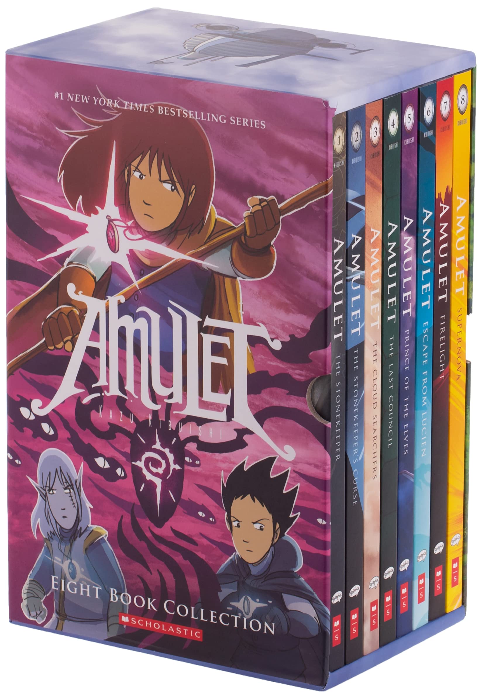 Amulet #1-8 Box Set (P)