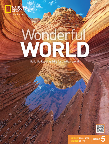 Wonderful WORLD BASIC 5 Student Book with App QR