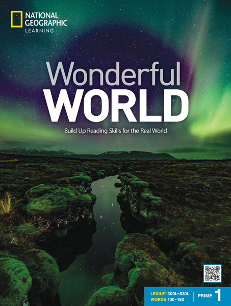 Wonderful WORLD PRIME 1 Student Book with App QR