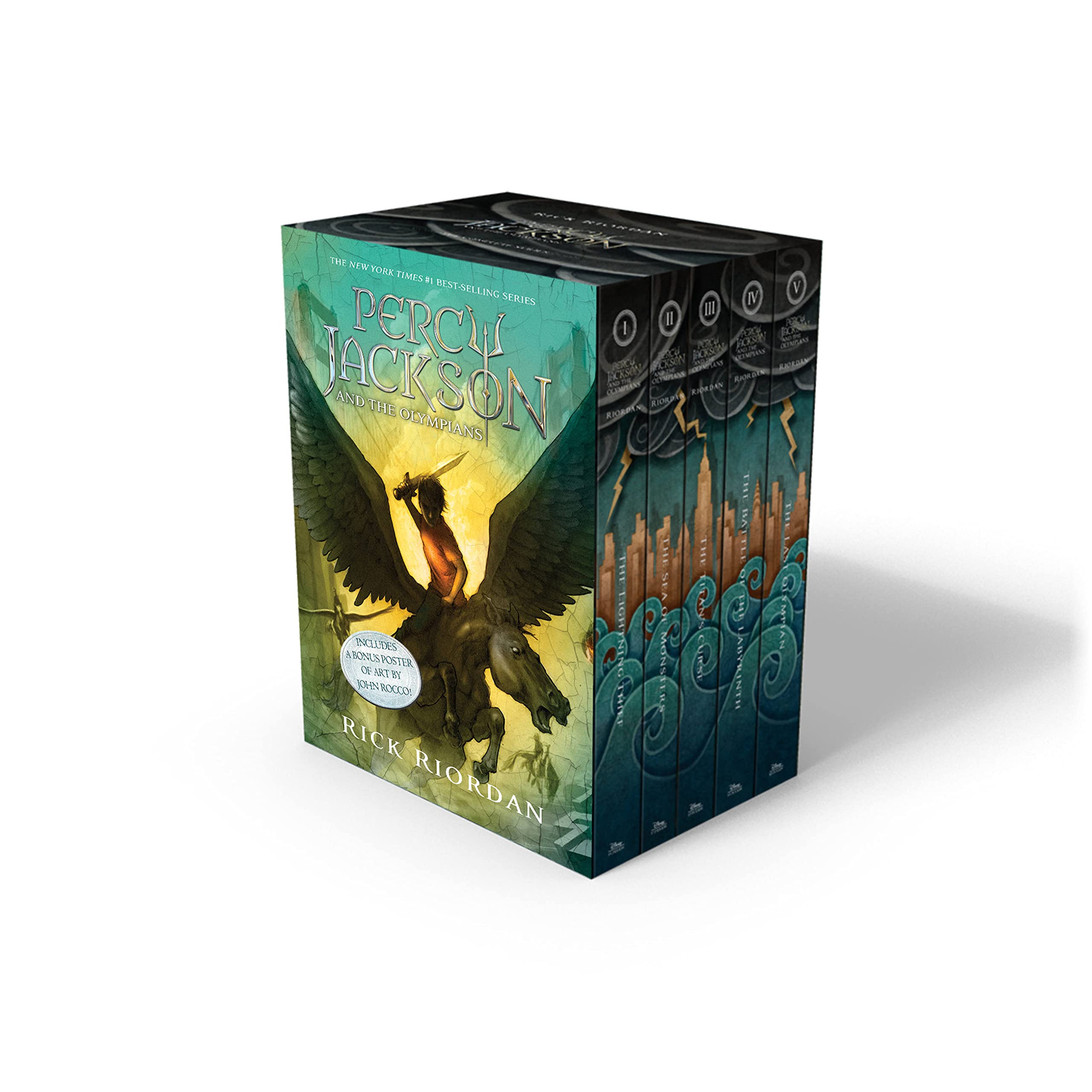 Percy Jackson and the Olympians 5 Book Paperback Boxed Set (미국판)