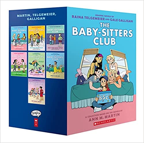 The Baby-sitters Club Graphic Novels #1-7: A Graphix Collection (Full-Color Ed)