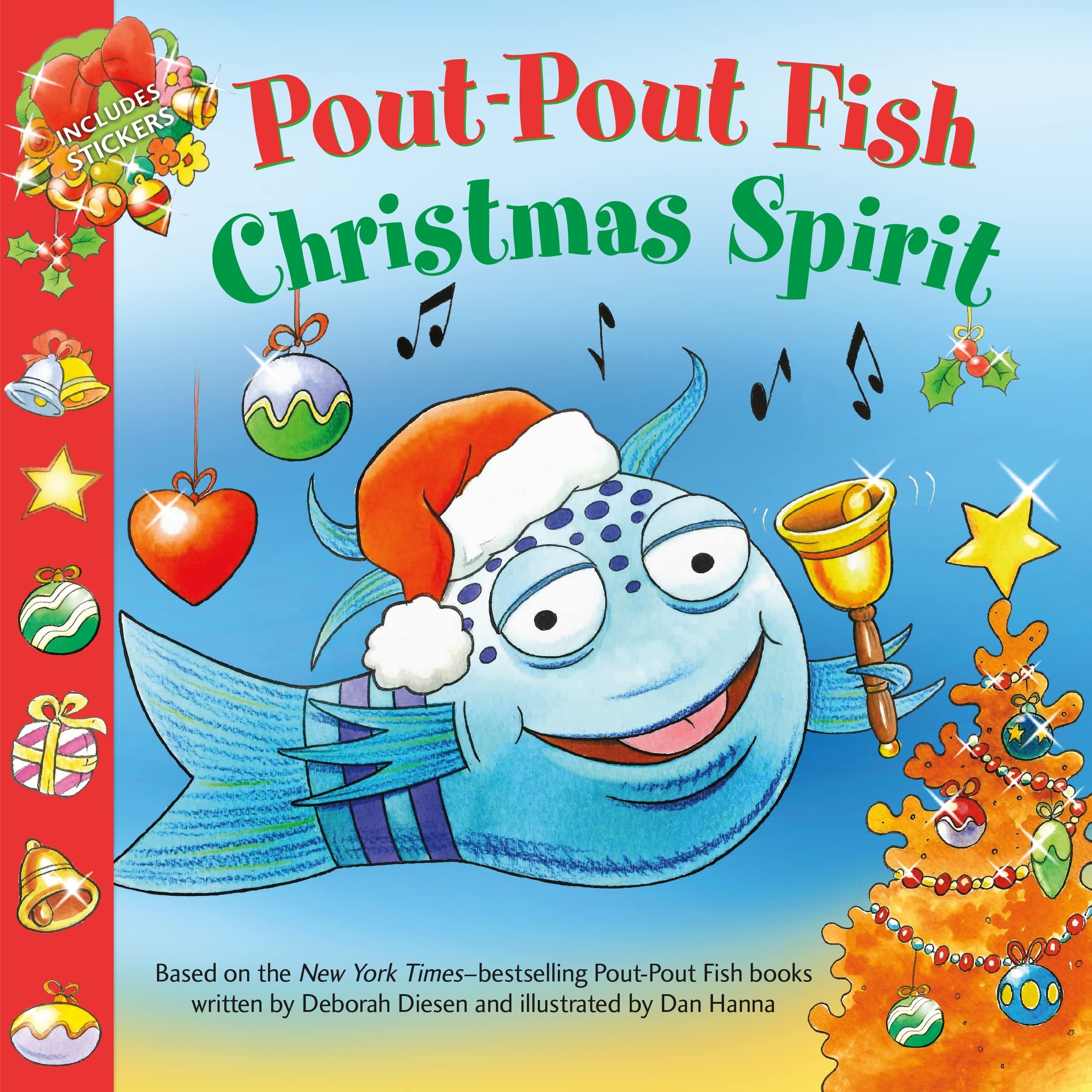 Pout-Pout Fish: Christmas Spirit (Paperback)
