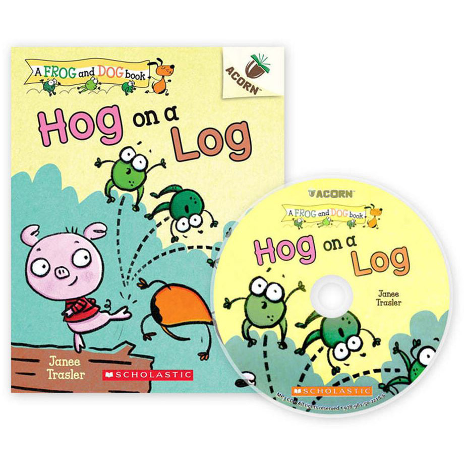 A Frog and Dog Book #3: Hog on a Log (CD & StoryPlus)