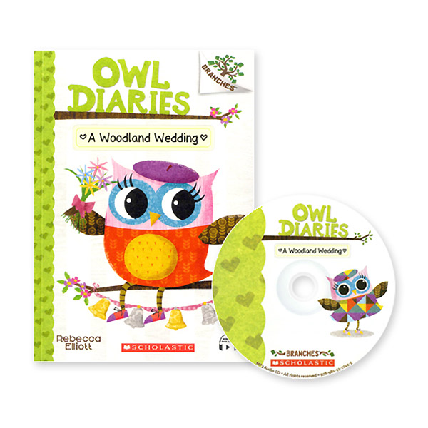 Owl Diaries #3:A Woodland Wedding (with CD & Storyplus QR) New
