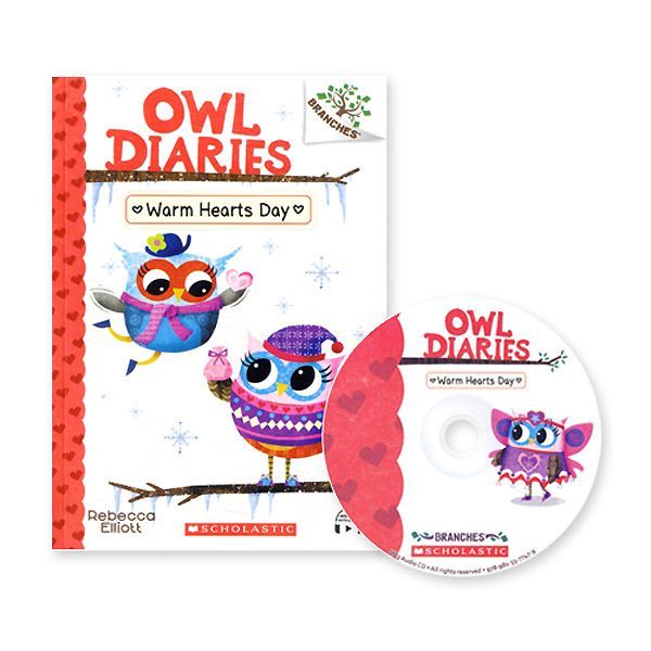 Owl Diaries #5:Warm Hearts Day (with CD & Storyplus QR) New