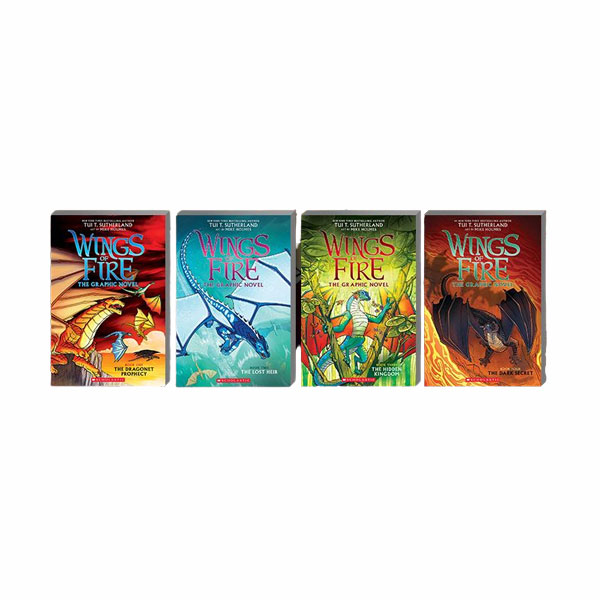 [미쉘TV 공구] Wings of Fire Graphic Novel #1~4 (11/30 일괄발송)