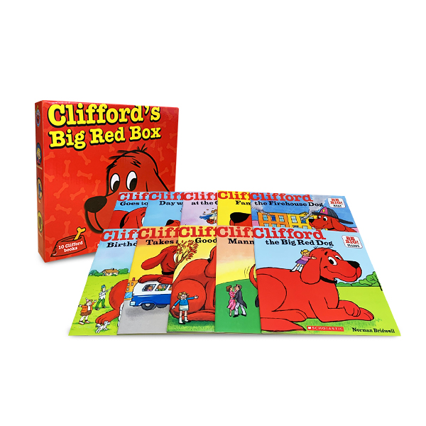 Clifford's Big Red Box 10종 세트(Paperbacks)