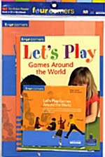 Four Corners Fluent #54: Let´s Play Games Ar (Book+CD+Workbook / 게임을 해요)