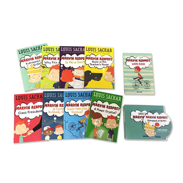 Marvin Redpost #1~8 Book+CD+Wordbook(2nd) Full Set