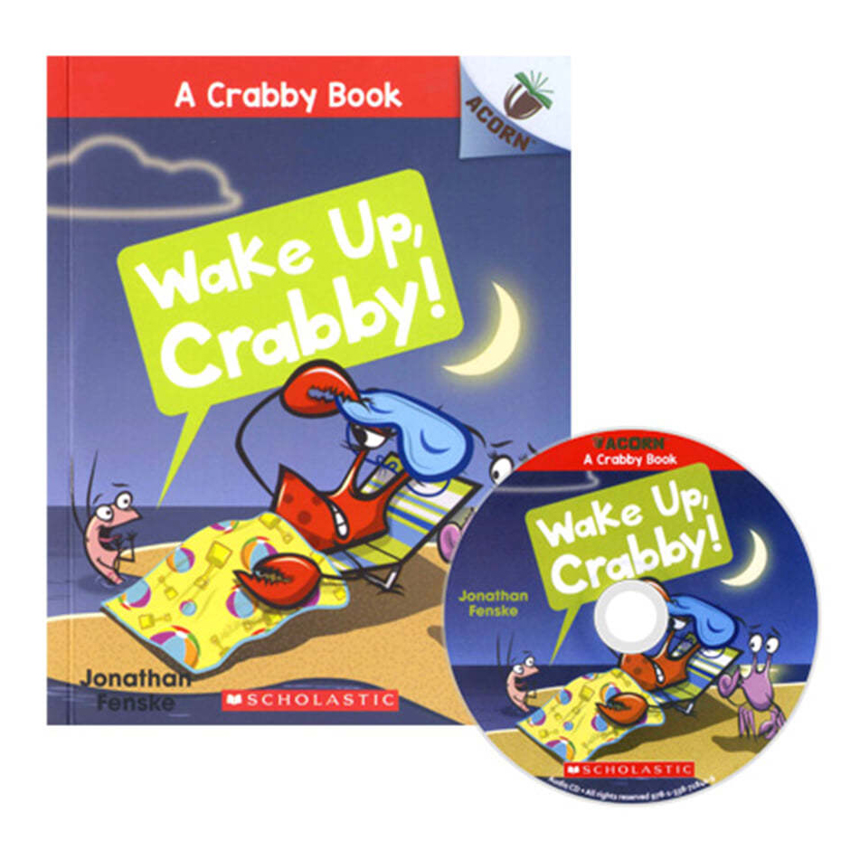 A Crabby Book #3: WAKE UP, CRABBY! (WITH CD & STORYPLUS) NEW