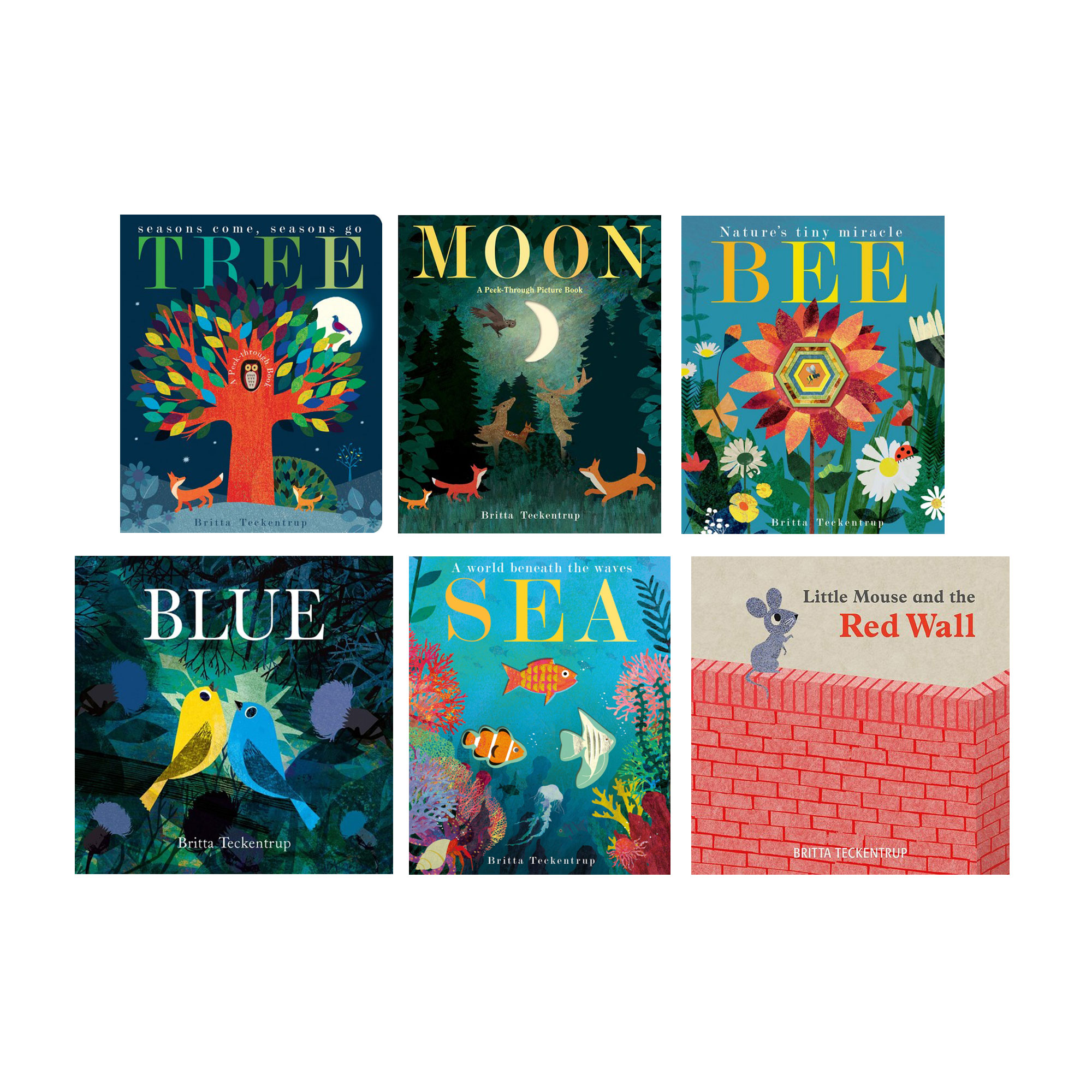 Britta Teckentrup 그림책 6종 SET