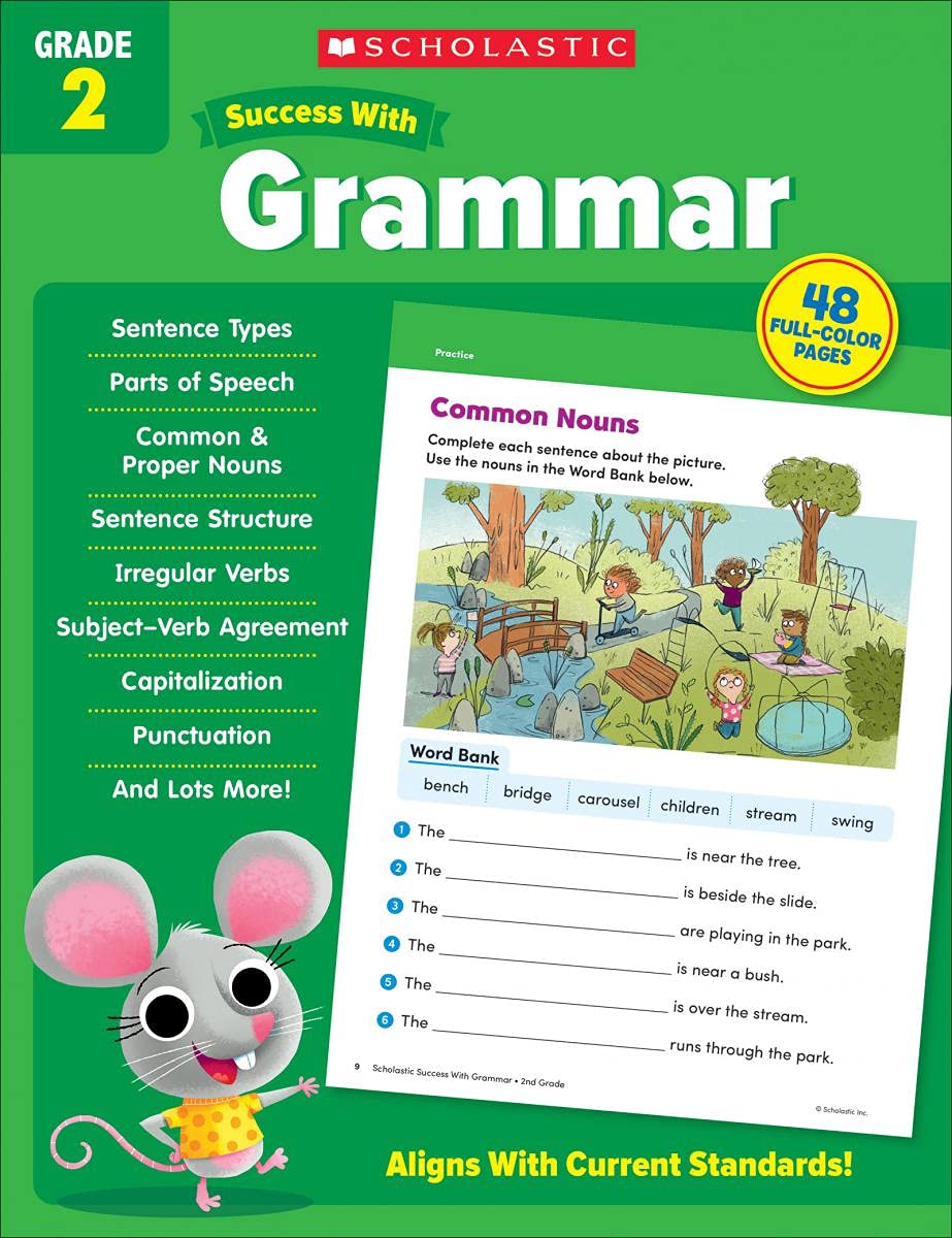 SC-Success With Grammar Grade 2 Workbook