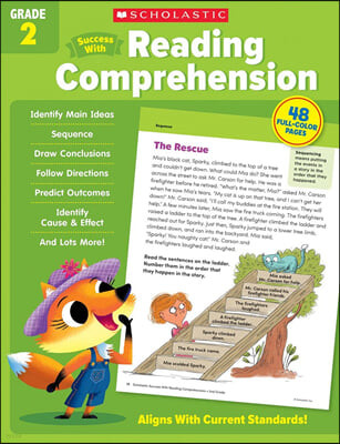 Scholastic Success With Reading Comprehension: Grade 2 Workbook