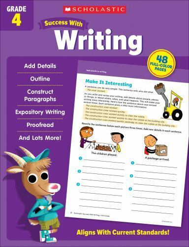 Scholastic Success With Writing: Grade 4 Workbook