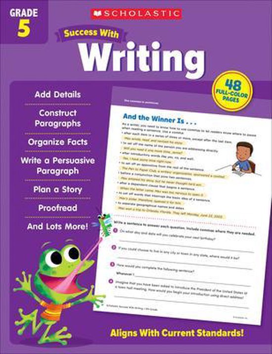 Scholastic Success With Writing: Grade 5 Workbook