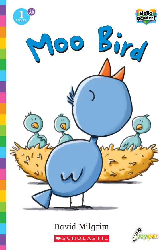 Hello Reader #14: Moo Bird (Book+StoryPlus QR) (Level1)