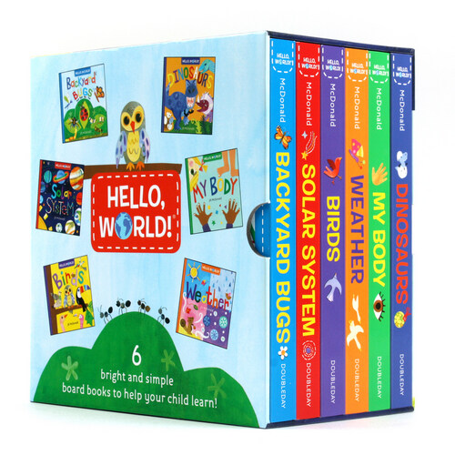 Hello World 6 Books Boxed Set (Board Book 6권)