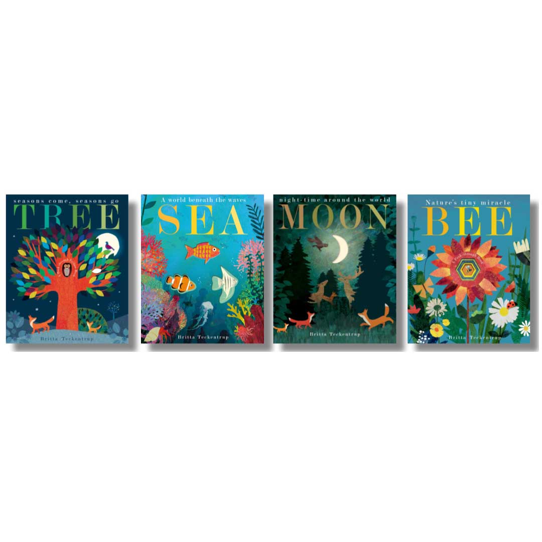 Britta Teckentrup 그림책 4종 Set