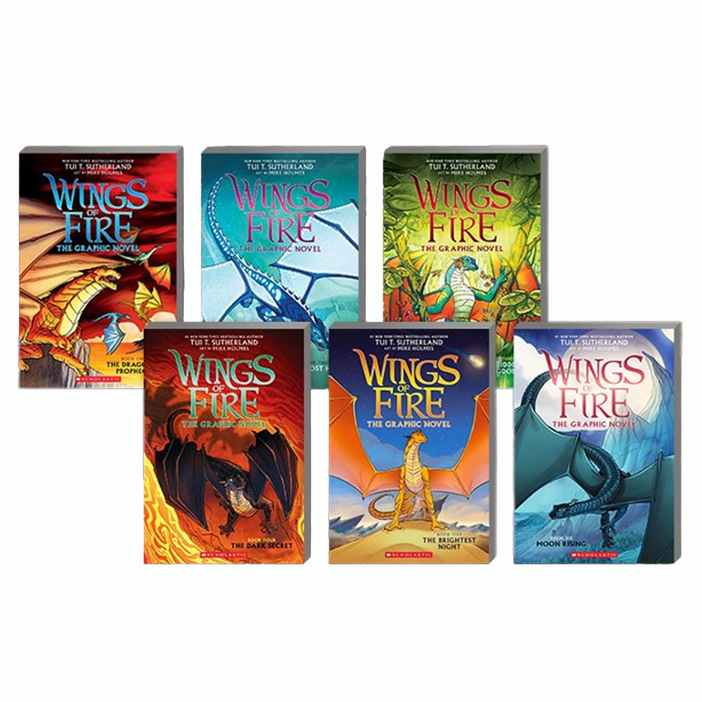 ★사은품(클리포드 노트)★ Wings of Fire Graphic Novel #1~6 set