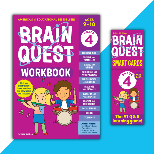 Brain Quest Workbook & Smart Cards 4th Grade