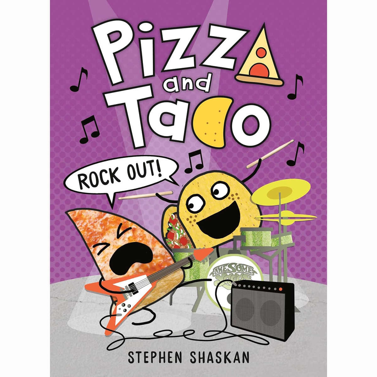 Pizza and Taco #05: Rock Out! (A Graphic Novel) (H)