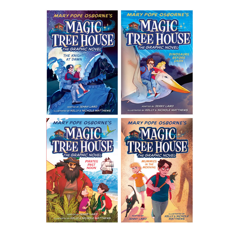 Magic Tree House Graphic Novel #1~4 세트