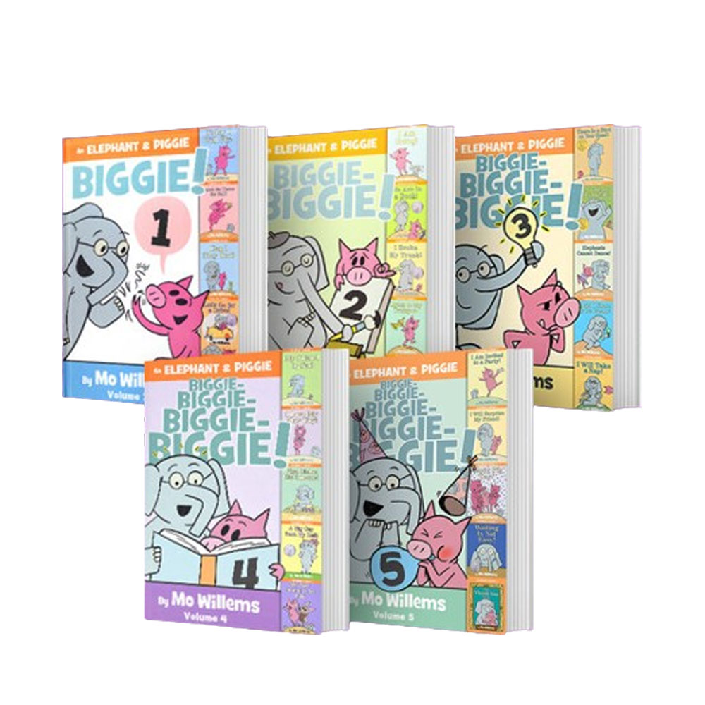 An Elephant & Piggie Biggie! #1~5 SET