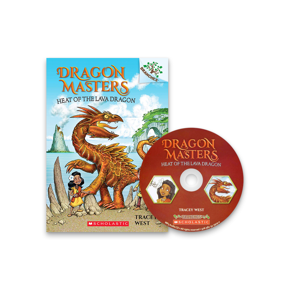 Dragon Masters #18:Heat of the Lava Dragon (with CD & Storyplus QR)