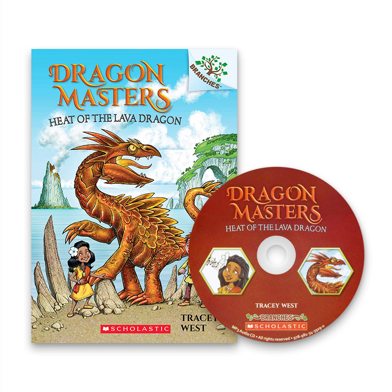 Dragon Masters #18:Heat of the Lava Dragon (with CD & Storyplus QR)