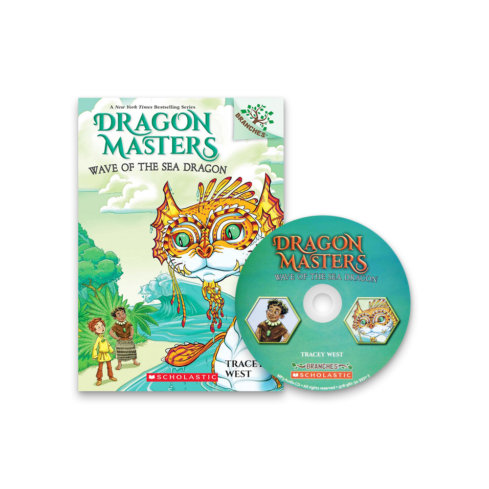 Dragon Masters #19:Wave of the Sea Dragon (with CD & Storyplus QR)