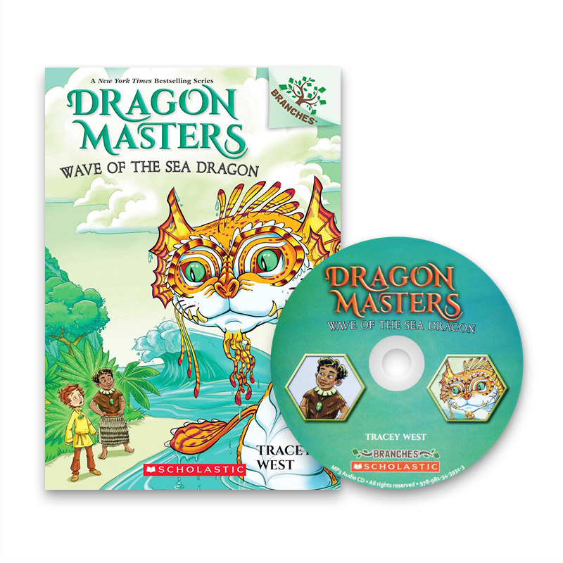 Dragon Masters #19:Wave of the Sea Dragon (with CD & Storyplus QR)