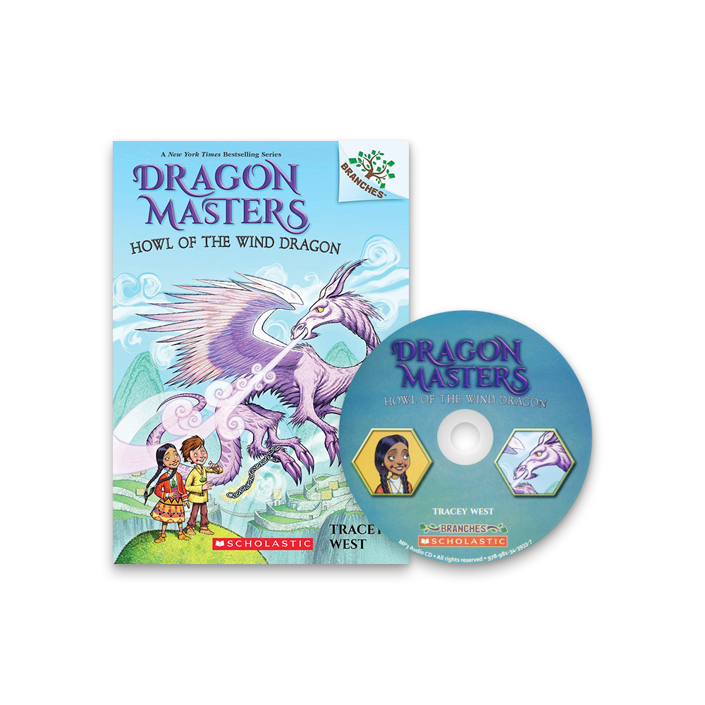 Dragon Masters #20:Howl of the Wind Dragon (with CD & Storyplus QR)
