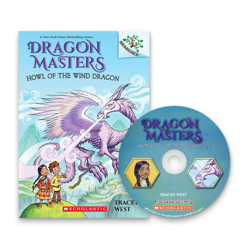 Dragon Masters #20:Howl of the Wind Dragon (with CD & Storyplus QR)