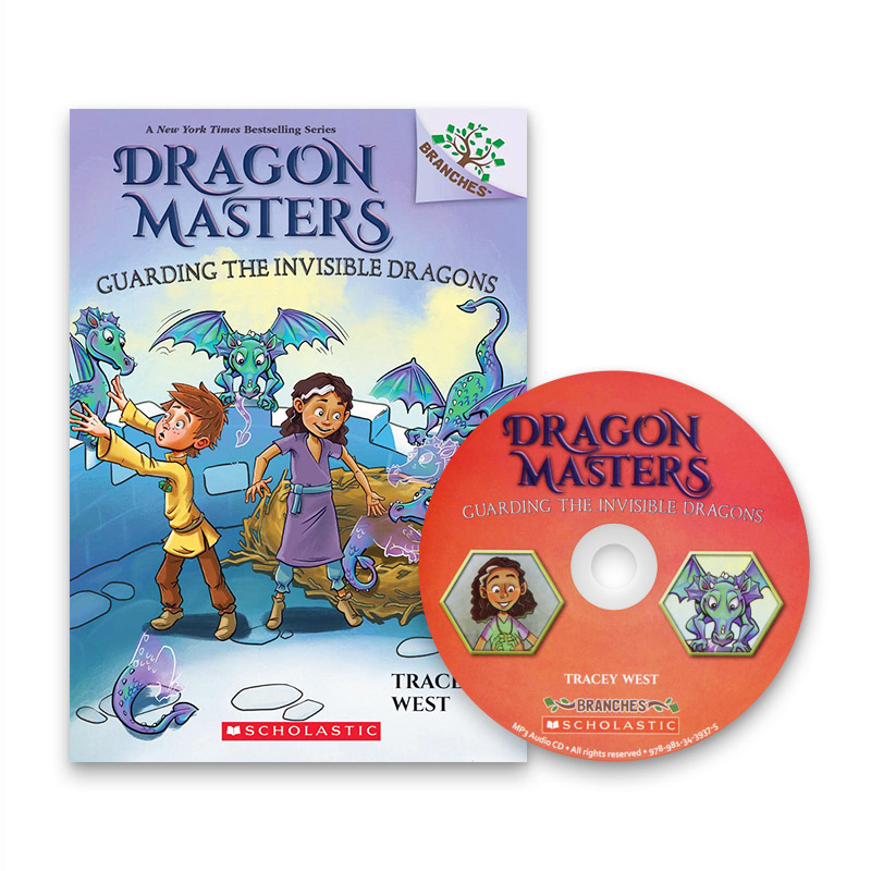 Dragon Masters #22:Guarding the Invisible Dragons (with CD & Storyplus QR)