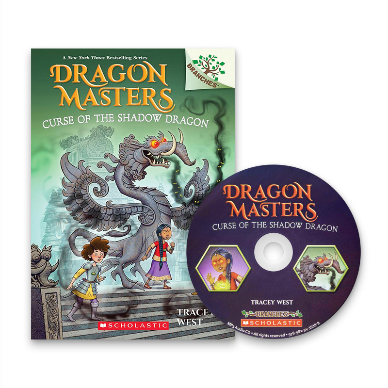 Dragon Masters #23:Curse of the Shadow Dragon (with CD & Storyplus QR)