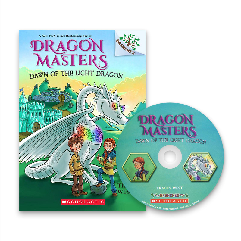 Dragon Masters #24: Dawn of the Light Dragon (with CD & Storyplus QR)