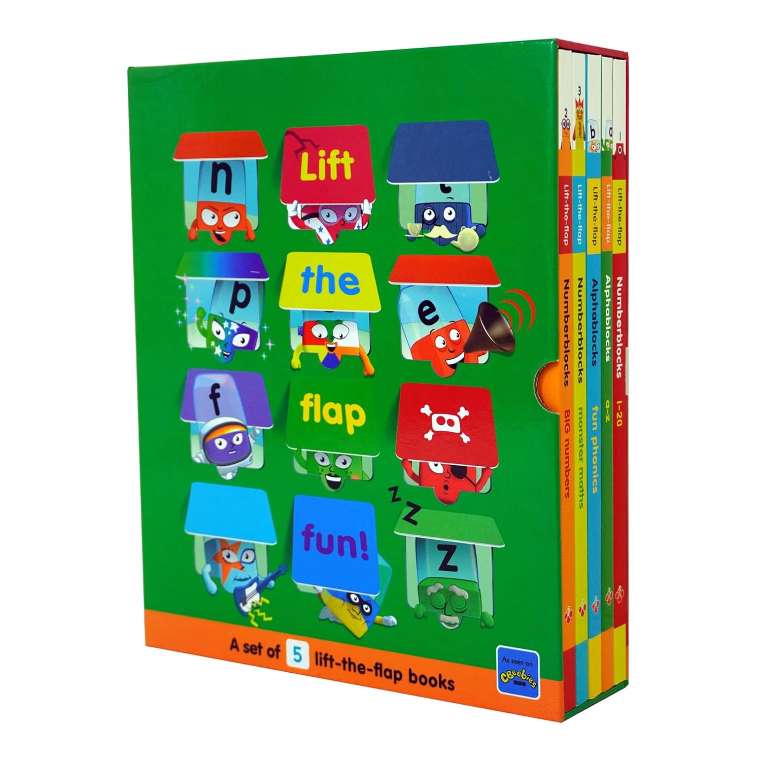 Numberblocks & Alphablocks Lift-the-Flap Box Set