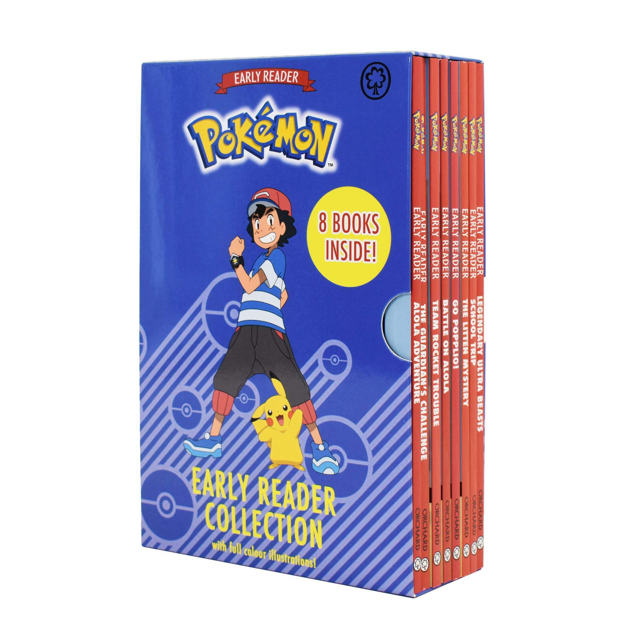 Pokemon Early Reader 8 Books