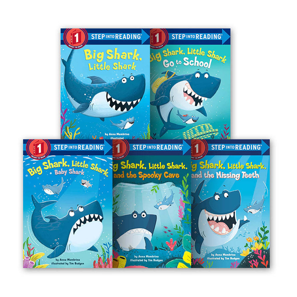 Step into Reading(Step1): Big Shark, Little Shark 5종 세트