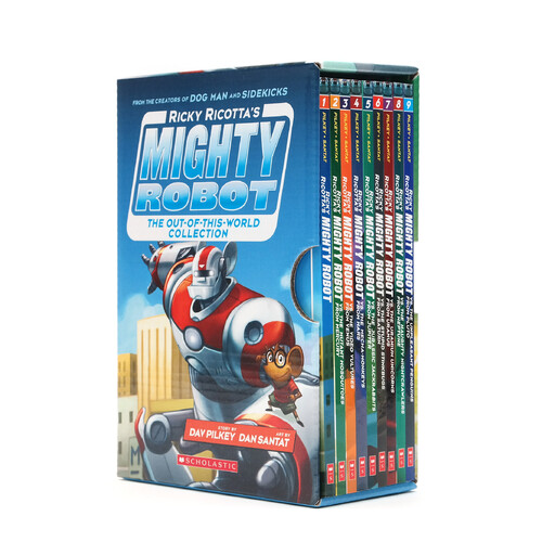 Ricky Ricotta's Mighty Robot Box Set (Book #1~9)