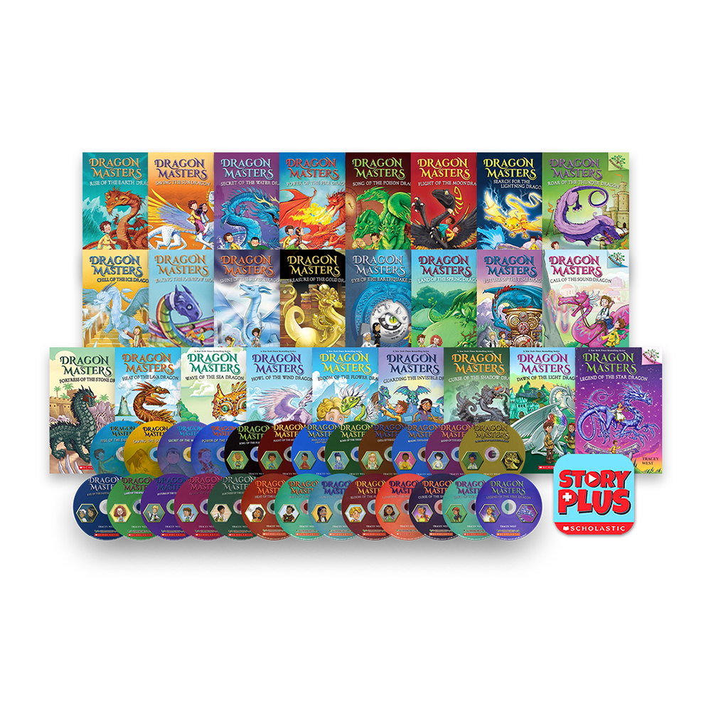 ★사은품(클리포드 노트)★ Dragon Masters #1-25 (with MP3 CD & Storyplus)+Wordbook Set
