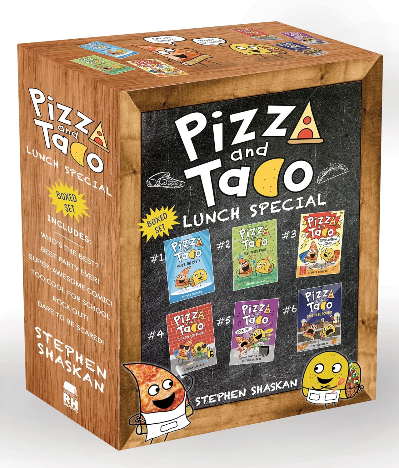 Pizza and Taco Lunch Special: 6-Book Boxed Set (A Graphic Novel Boxed Set)