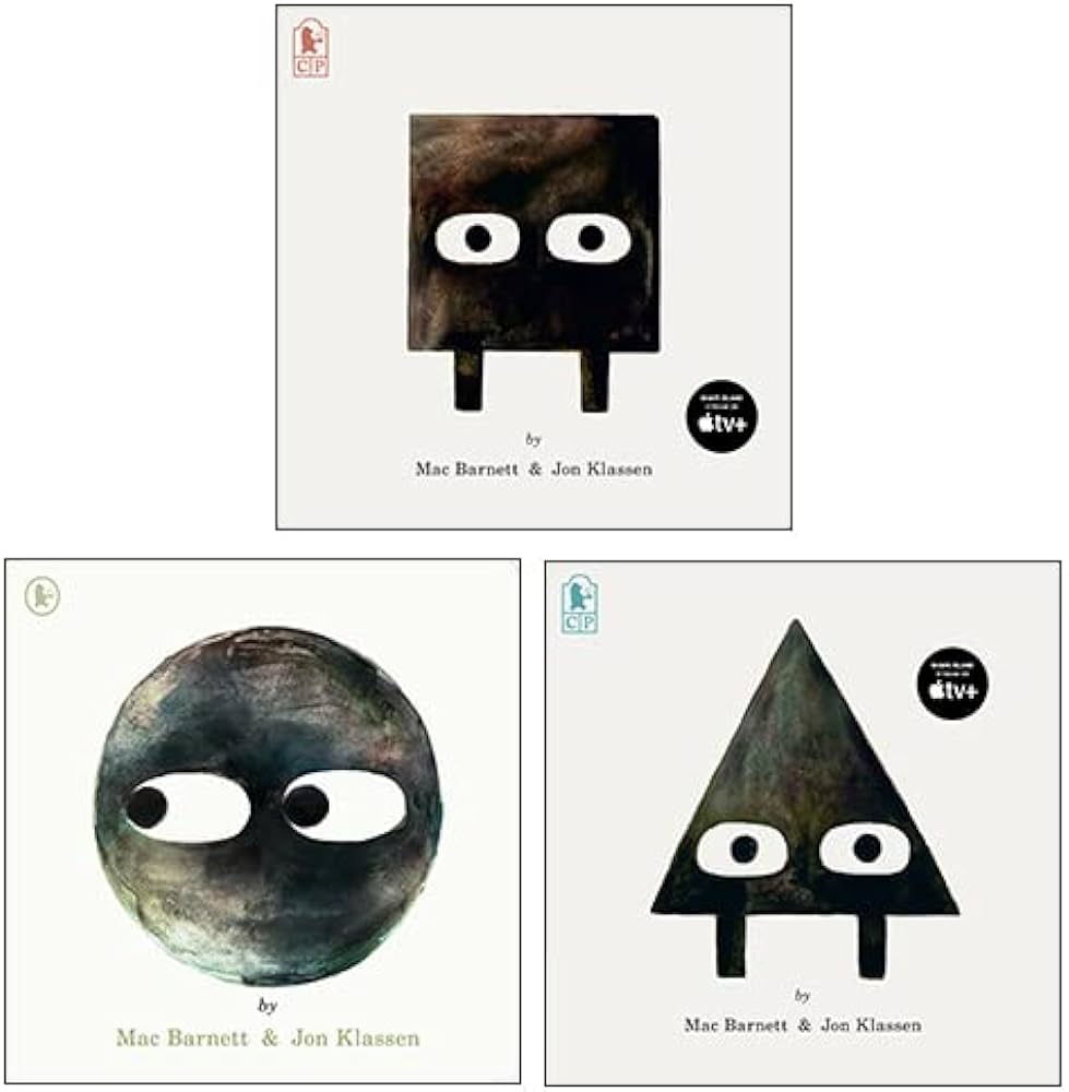Shape Trilogy Series 3 Books Set By Jon Klassen (Paperback)