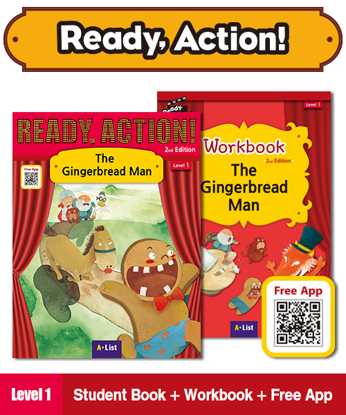 (NEW) Pack-Ready Action 2E 1 : The Gingerbread Man
